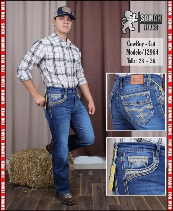 Somon Jeans Pantalón Caballero Cowboy Cut 12964
