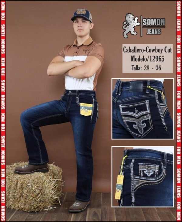 Somon Jeans Pantalón Caballero Cowboy Cut Modelo 12965 - Image 2