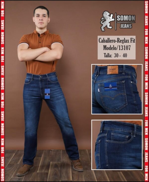 Somon Jeans Pantalón Caballero Relax Fit Modelo 13107 - Image 2