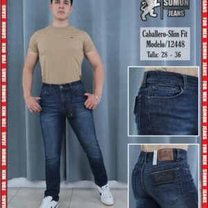 Somon Jeans Caballero Slim Fit Modelo 12448