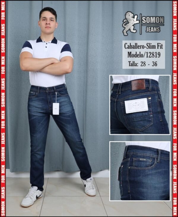 Somon Jeans Pantalón Caballero Relax Fit Modelo 12819