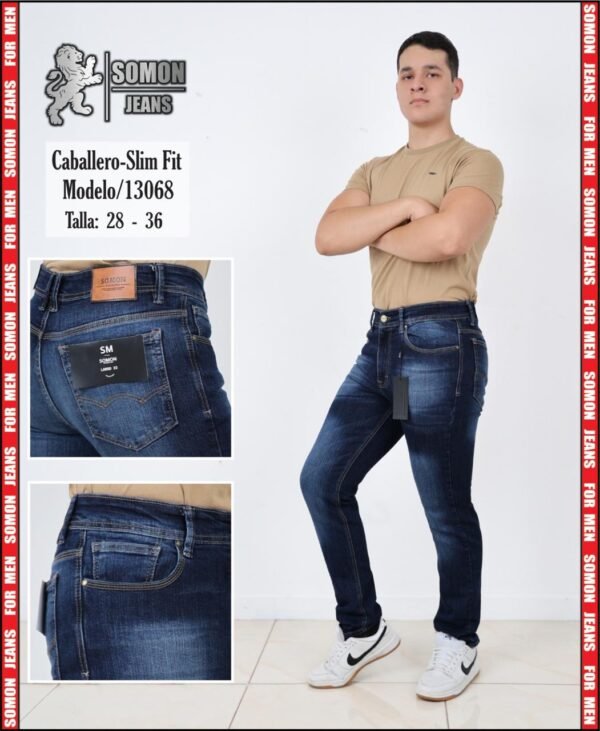 Somon Jeans Pantalón Caballero-Slim Fit Modelo 13068