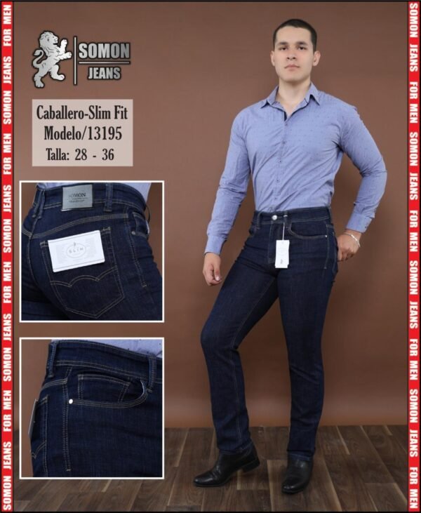 Somon jeans Pantalón Caballero Slim Fit Modelo 13195