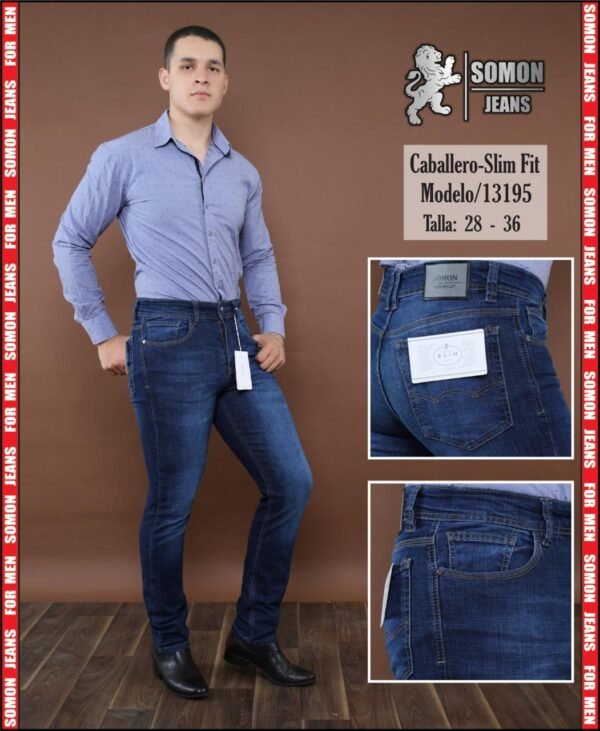 Somon jeans Pantalón Caballero Slim Fit Modelo 13195 - Image 2