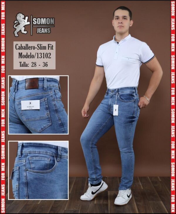 Somon Jeans Pantalón Caballero Slim Fit Modelo 13102 - Image 2