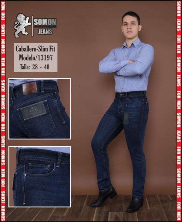 Somon Jeans Caballero-Slim Fit Modelo 13197