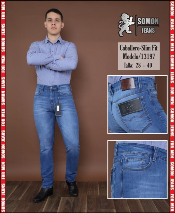 Somon Jeans Caballero-Slim Fit Modelo 13197 - Image 2
