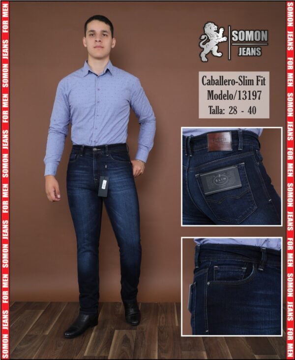 Somon Jeans Caballero-Slim Fit Modelo 13197 - Image 3